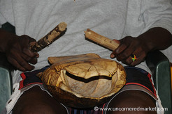 garifuna turtle instruments maracas shells music